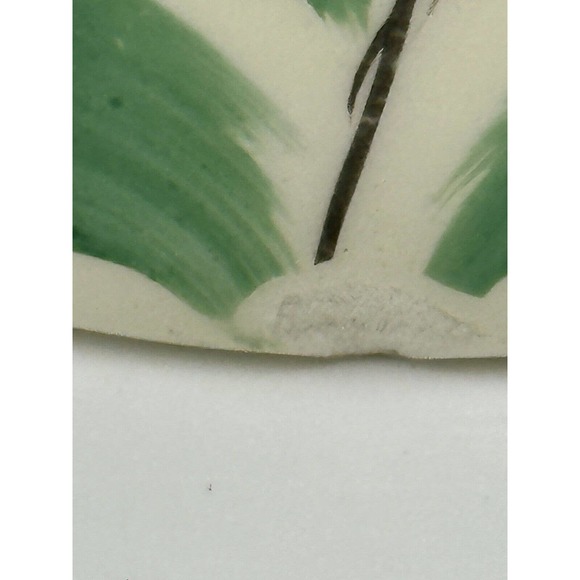 Vintage Hand Painted Floral Pitcher Art Deco POTTERY CZECHOSLOVAKIA Bern 7” - Picture 9 of 11